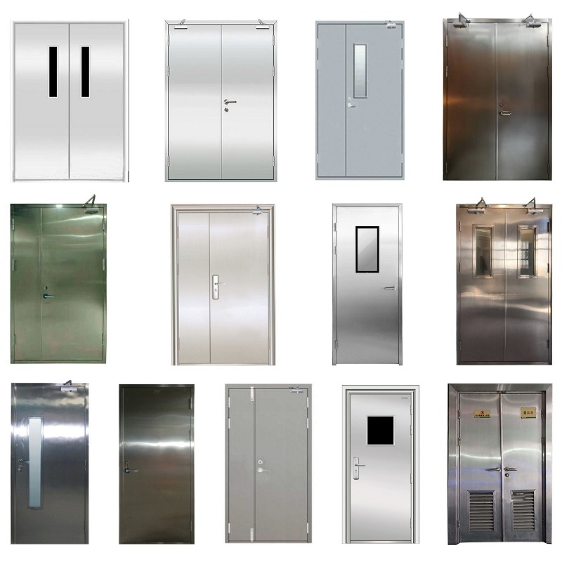 Steel Doors multifuncţional cu Uşi de Foc Rezidenţiale, făcute în China, pentru uşi competitive de siguranţă a preţului, din oţel, pentru uşi de pompieri decorative de pe piaţa străină, făcute în China, 0.7/1.2Mm Usa de s...