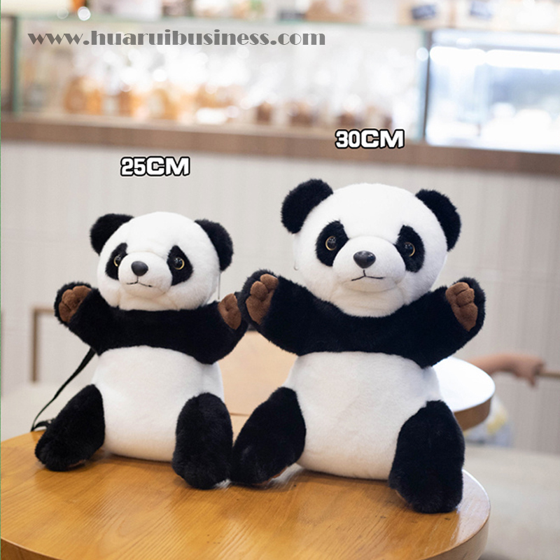 pluş rucsac panda moale, sac umăr