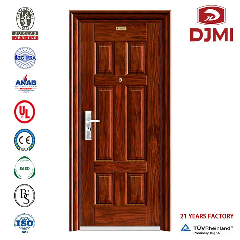 Outdoor Steel Security Door Brand New Inner Filing Honey Comb Hot Sale Security Steel Door Residențiale Usi Tarife de Foc Hot Vanling Steel Security for Foreign Market Gate Prices Wrough Iron Single Door