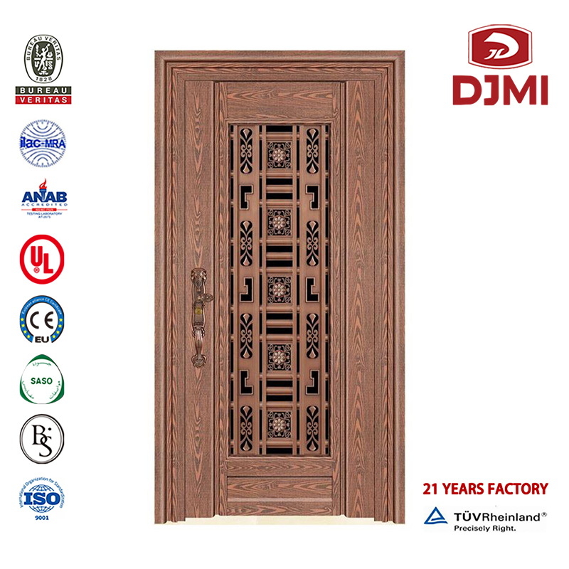 Steel Double Door Design Chinese Factory Gate Special Design Design Design Door Special Piel Metal Colored Stainless Steel Main Doors High Quality Cold Rolled Special Embassed Water Panel Colored Stainless Steel Safety Grill Design