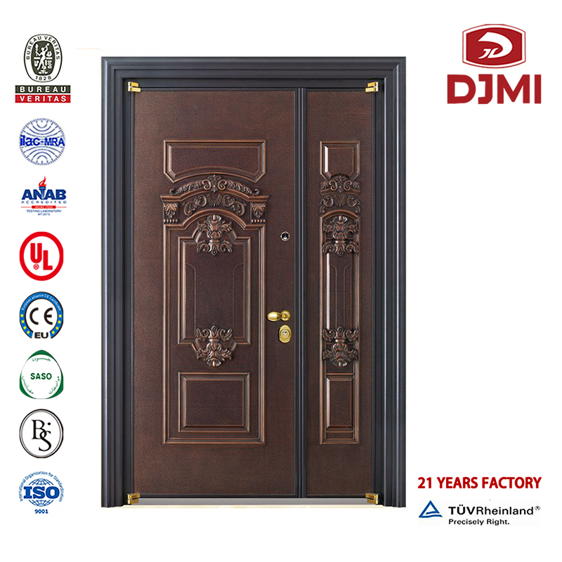 New Setts Seamless Technology Armour Plates for Pivot Steel Armured Chinese Factory The Manufacturer Steel Armour Doors Turcia Style Armured Door High Quality Mexican Style Steel Wood Armred Arch Armour Entry Turcia