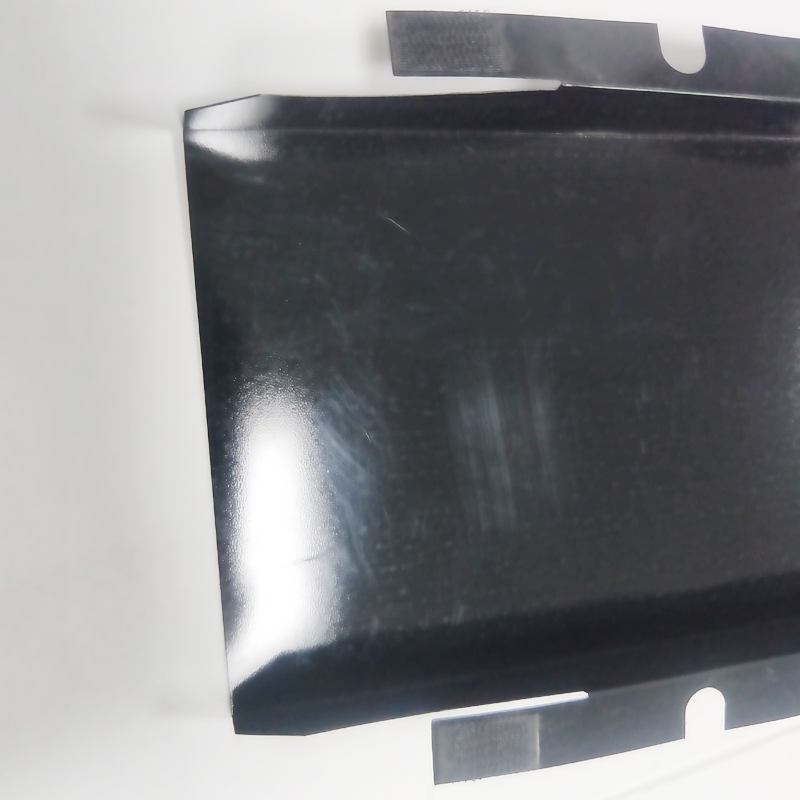 Foaie de izolație a bateriei electrice 0,5 mm garnitură de izolație neagră Rezistență la temperaturi ridicate de prelucrare a foii de izolație pentru PC turnare personalizată