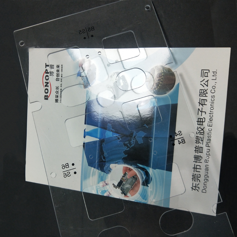 BOPU en-gros de izolare a bateriei Cover 3.1MMPC Transparent bord Baterie Baterie Capacul modulului