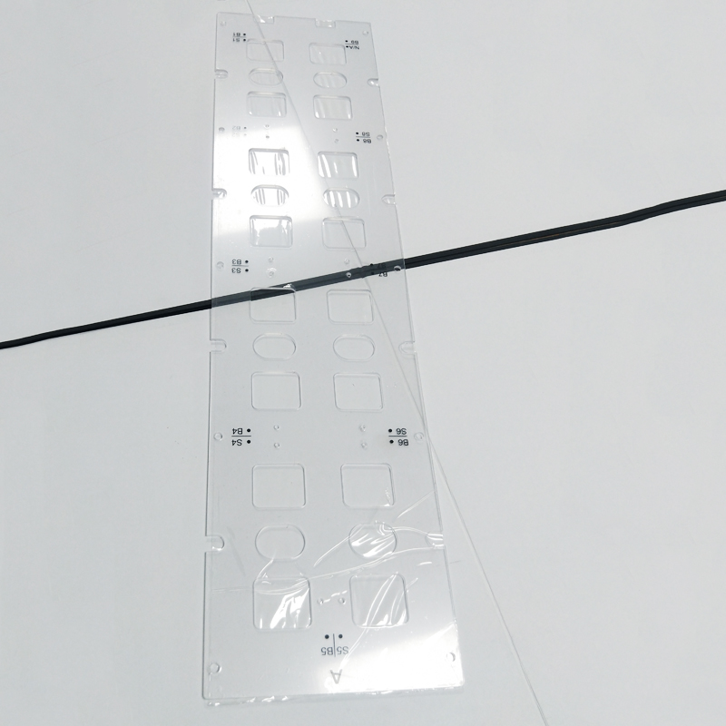 BOPU en-gros de izolare a bateriei Cover 3.1MMPC Transparent bord Baterie Baterie Capacul modulului