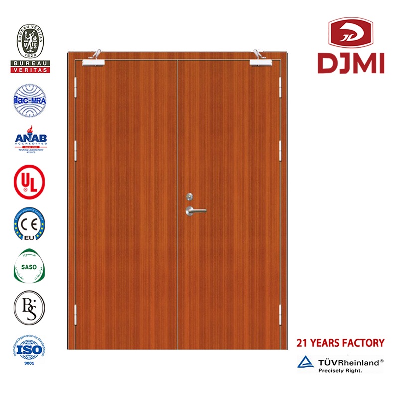 Personalizat 30 60 90 minute Rated Designs Hotel Wood Lacquer Fire Door New Setts Us Certified Wooden Hotel 90 Min Fire Rated Chinese Factory Wooden Hotel Guest Rm Foc Rated Door Ul Firedoor