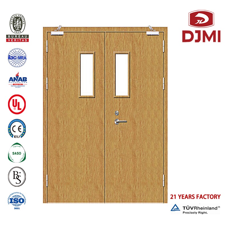 China Factory Hotel Apartament Foc Veneer Wood Door Design Fire Door Fire Project Wood Doors Personalizat 30 90 minute minute minute Proiectare Tariful Hotel Wood Lacquer Fire Door New Configurări Noi certificate de lemn Hotel 90 Min Fi...
