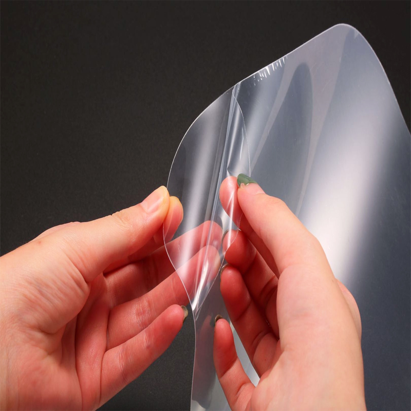 Transparent Shield OEM Anti Splash Reutilizabil Protecția feței pentru viziere PET cu ochelari