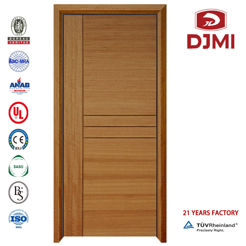 Customized Veneer Single Fire Proof Door Oak Solid Wood Interior Doors New Setts 3X3 Frames China Producator Fire Solid Wood Door Chinese Factory Ul 10C Wood Fire Proof Fireproof Door