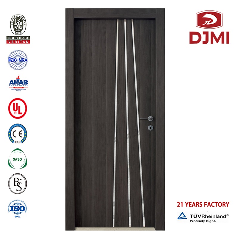 Uși pre-suspendate ieftine în Shanghai Ușă exterioară de incendiu cu panou de vizualizare Uși laminate Hpl personalizate Ușă de clădire cu clădire înaltă Ușă de panou din lemn masiv Setări noi China Furnizor de foc O singu...