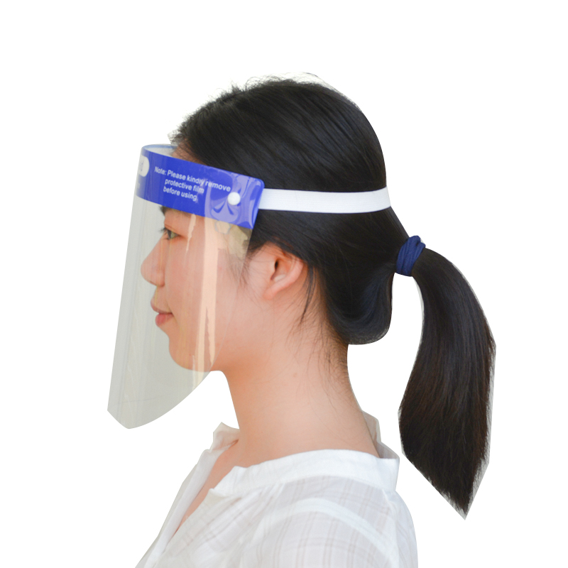 OEM Vizibilă pentru adulţi Sport exterior Transparent Face Shield Clear Face Guard EN166