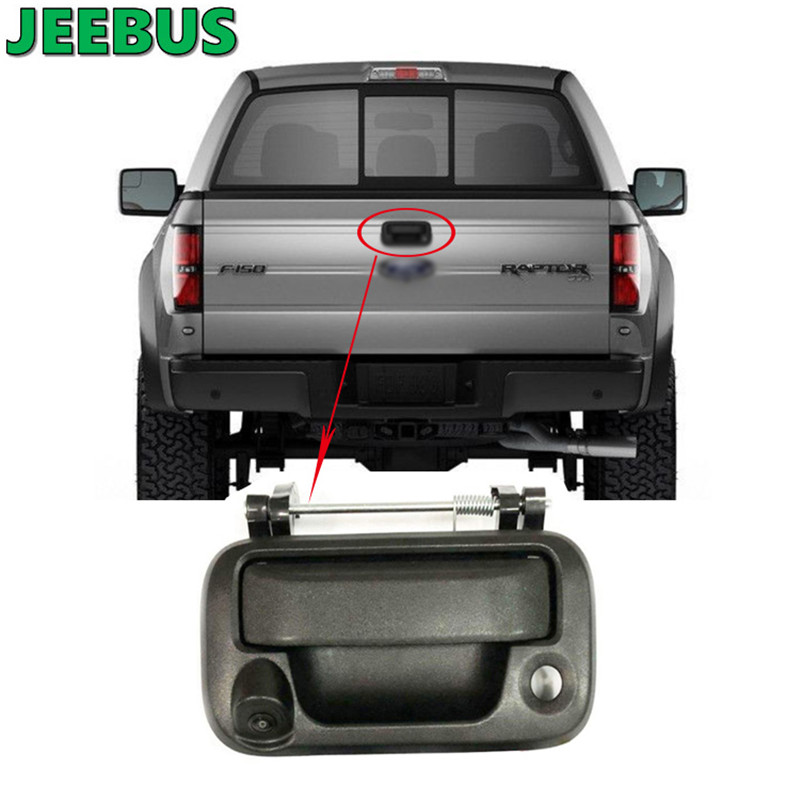Auto HD Night Vision Parking Reverse Backup Car Video Tailgate Handle Camera pentru Ford F150 2004-2014 F250 350 550 2008 -2014 Super Duty 2008-2016