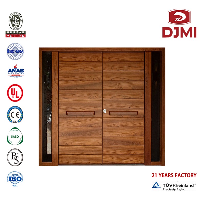 High Quality With Archtravers European Wood Bedroom Wood Door Iefty High Quality Wood Double Doors Design Natural Panle Solid Wood Door Personalizat Interior Doors Imagine de lemn din lemn glisat Uşa din panoul laminat