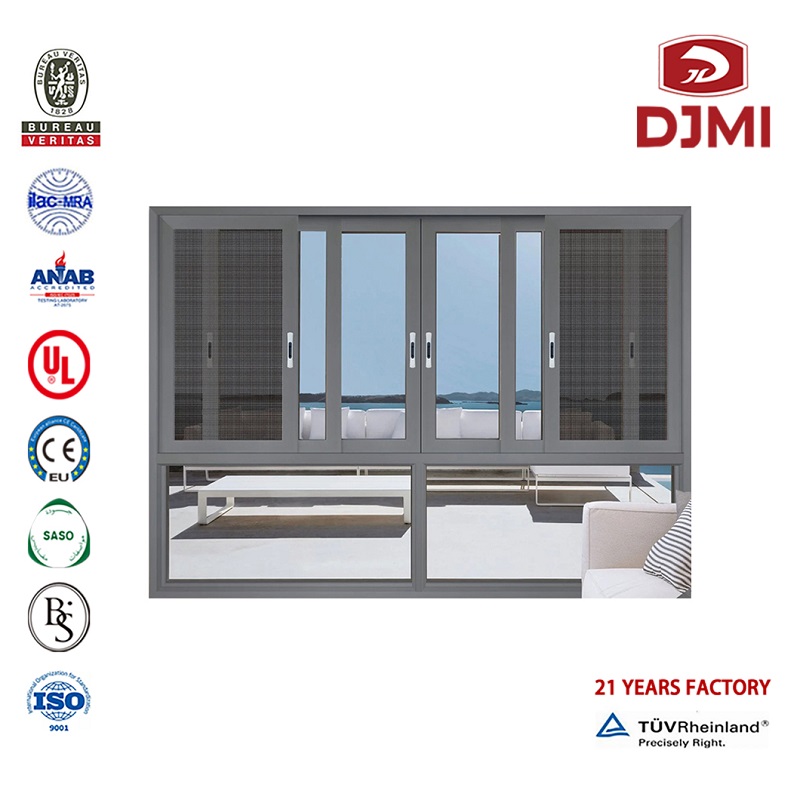 Color Windows Sliding Aluminium Glass Doors New Design German Hardware Window Double Glass Sliding Door Windows and Doors Brand New Aluminum Window Mesh Sticlă Sliding Door With Mosquito Screen Aluminium Windows Doors