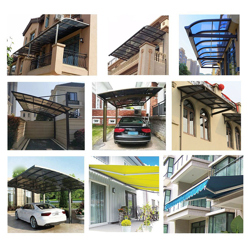 Hot Vanding Front Door Window Awning Modern Tent Sunshading Carport personalizat Fereastra Awning Garage Carport pentru Park Multifunctional Material Canopie Tent Carport