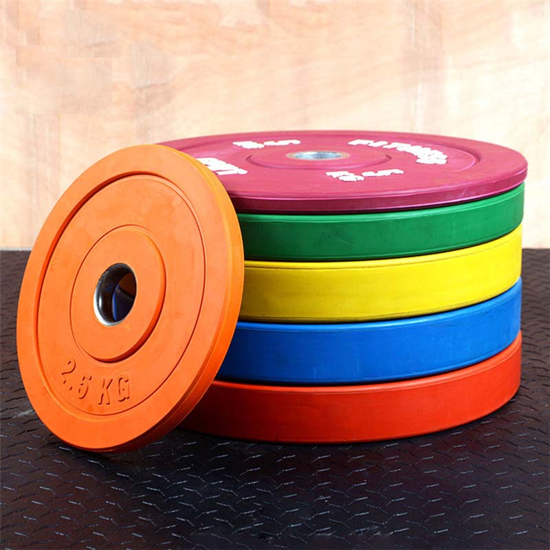 Fitness Custom Gym Rubber Concurență de ridicare a greutății plăcilor Bumper pentru vânzare