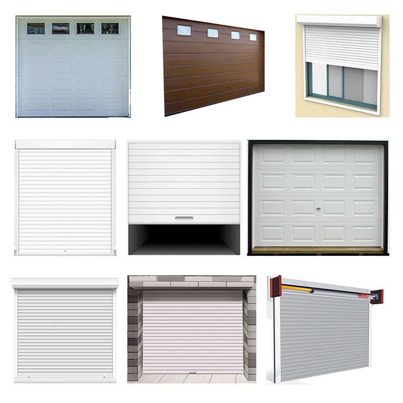 Customize Factory Price Opens Garage Sectional Overhead Door Multifunctional White Color Standard White Standard Aluminum Surf Garage Us Professional White Overhead Sectional Doors Furnizor Black Color Garage Door