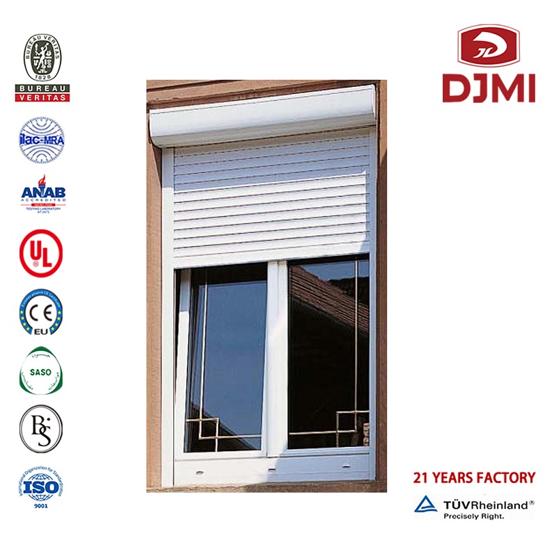 Hot Vanding 5 Panel Exterior Suprafață neagră Alluminum Garage Usa multifuncțională din oțel uși din lemn de cereale multifuncționale izolate Usi de garaj Professional cu Pu Guardian Tempered Glass Garage Door