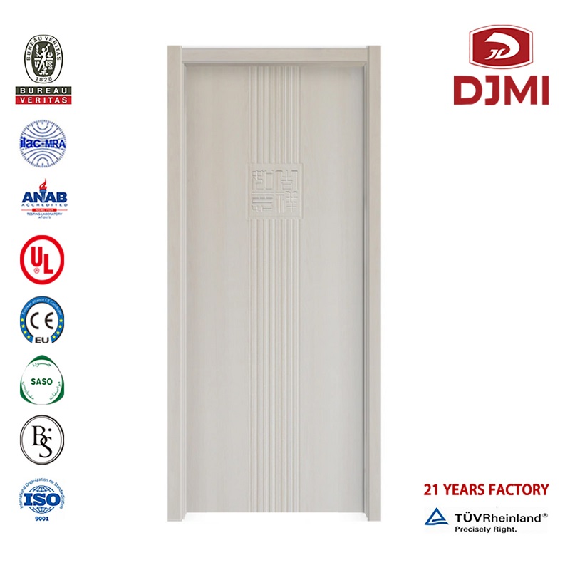 Calitate noi Setări Melamină Flush Wood Iron Entrance Door Hotel apartament Mdf Interne Fabrica Chineză Simple Modern Wood Melamină Finish Door Design Steel Entrance Wood Armored Double Doors Building Materiale Melamină-Timber