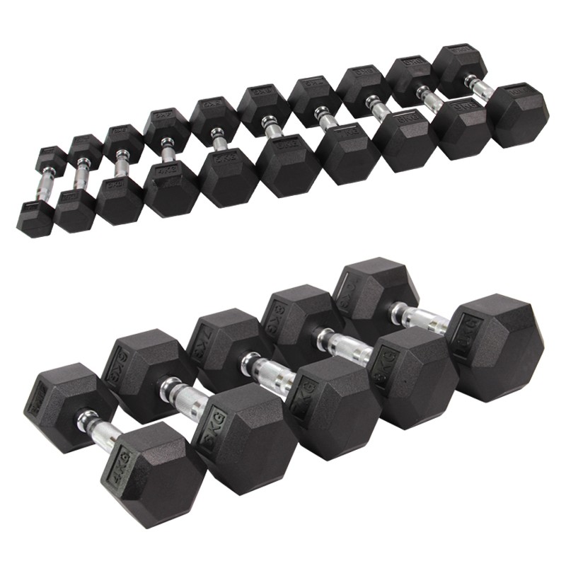 Merită achiziționarea de produse sportive Hexagonale Dumblens Fitness Echipament Rubber Dumblens Body Building Dumbells pentru vânzare