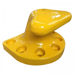 Cast Steel/Cast Iron R/T cap de ancorare bollard cu piese de fixare