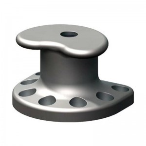 Cast Iron Steel Single/dublu Bitt Bollard Iron Mooring Bollard Dock Yard Dolphin Ship Yard