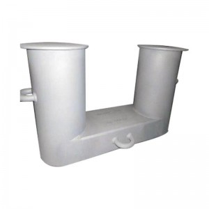 Vapor din oțel accesorii dublu cross bollard pentru acostarea navei