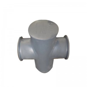 Vapor din oțel accesorii dublu cross bollard pentru acostarea navei