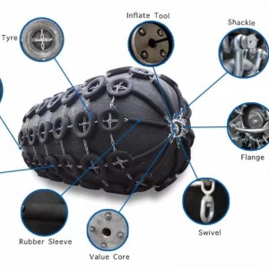 Yokohama tip Marine Pneumatic Rubber Fender