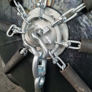 Mooring şi Berthing Marine Fender Anti-coliziune Pneumatic Rubber Fender