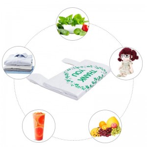 Saci de tricouri ușor ușor biodegradabile