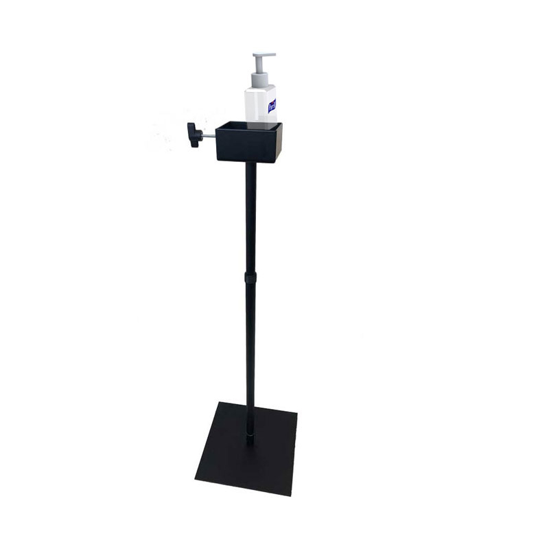 TMJ706 Gratuit Standing One Side Floor Metal Hand Sanitizer Afișează Rack