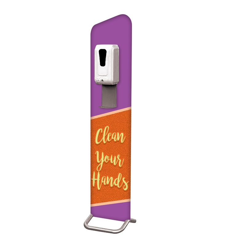 TMJ710 Floor Stand for Public Easy Assembly Iefty Metal Hand Sanitizer Afişează Rack