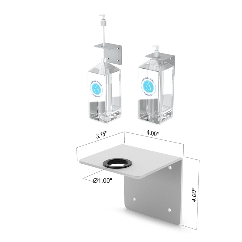 TMJ712 Suprafaţa portabilă permanent detergent de mâini Dispensare Afișează cadrul stand reglabil