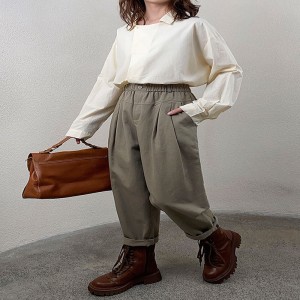 Pantaloni Loose Women\\\'s Pants care sunt adaptate pentru a se potrivi pentru orice ocazie, cel mai confortabil stil casual de bumbac personalizat Stylish și Slăbite Pants 11703