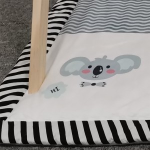 Playmat din lemn pătrat --Kola