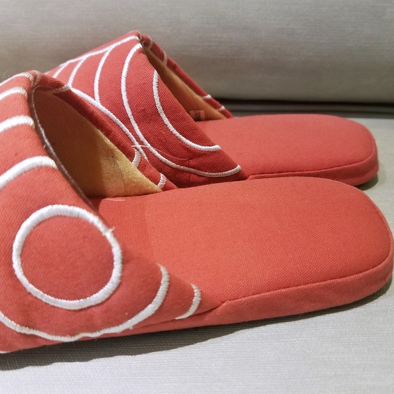 Japan Emberdiery Mule Slippers