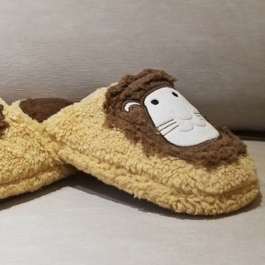 Plish Cute Lion Mule Slippers