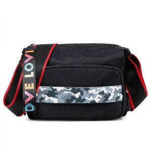 Producator en-gros 2020 Noua moda Femei \\\\\\\\\\\\ Steaua Square Square Nylon Zipper Punct de telefon mobil sac un singur umăr diagonal Cross Bag personalizat