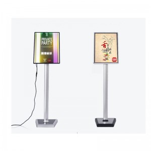 TMJ PP-552 Outdoor Poster Afișează stand Picture Snap frame floor Stand