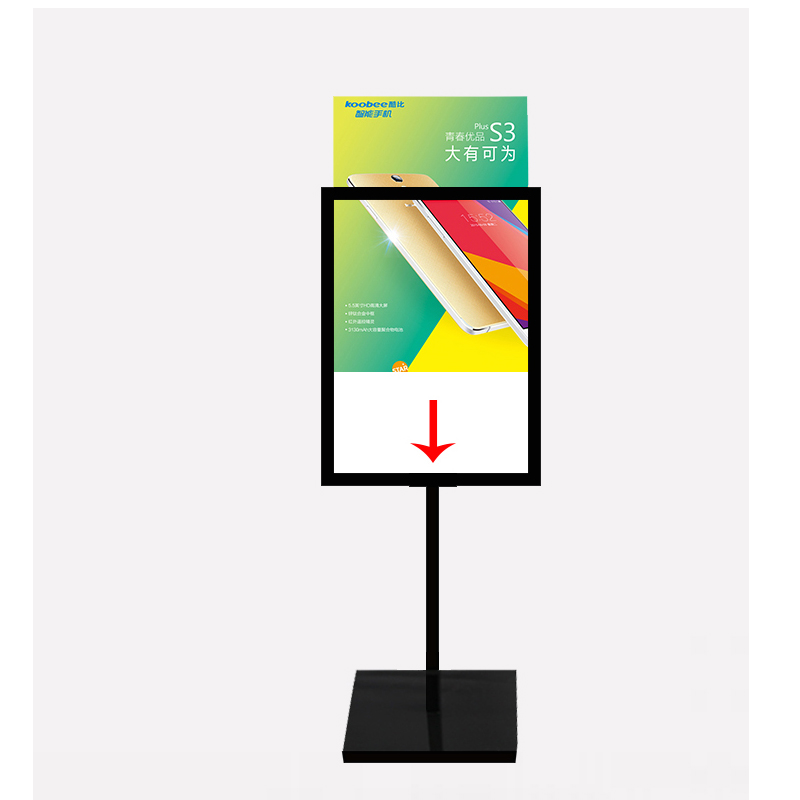 TMJ PP-554 Vânzare la cald Stand pentru podea A4 Reglabil suport pentru hârtie A3 Afișare poster