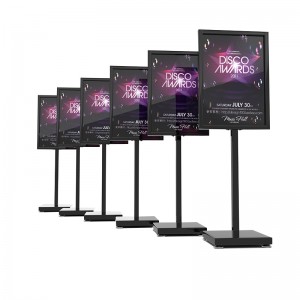 TMJ PP-554 Vânzare la cald Stand pentru podea A4 Reglabil suport pentru hârtie A3 Afișare poster