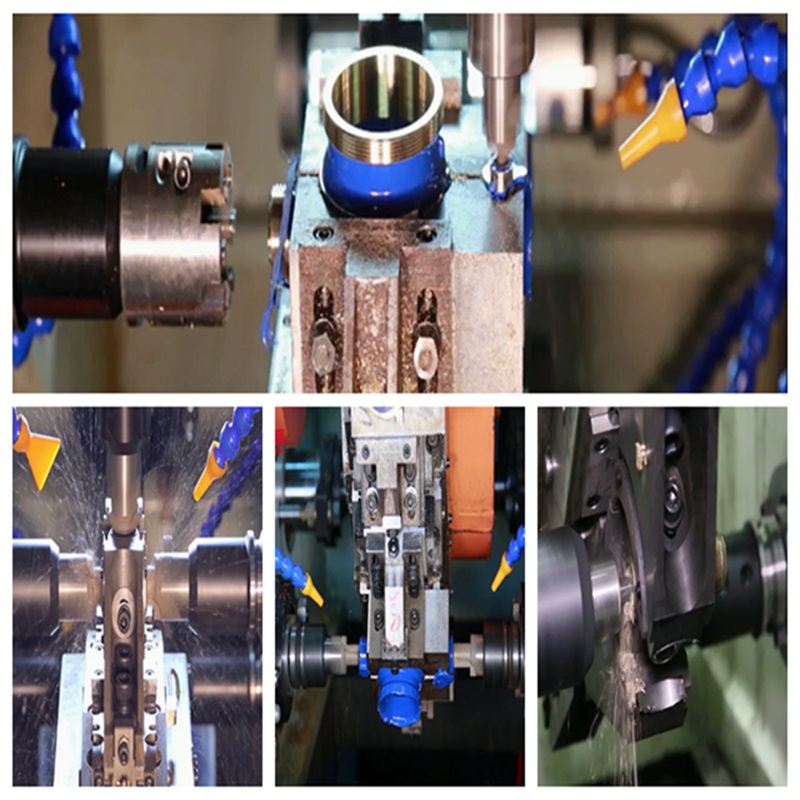 Trei --Way Eight --Station Unven --Shaft Water Nozzle Body Rotary Transfer Machine