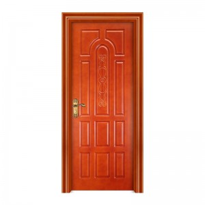 China Fabrica de usi de baie proiectare ușă din lemn alb wpc cerere specială pentru apartament