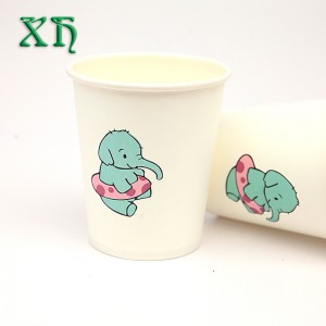 Pahare de hârtie biodegradabile de 5 oz pahar de hârtie pentru apă