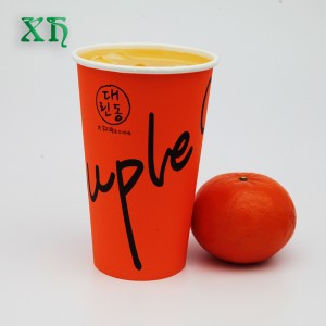 Pahare de băuturi reci de unică folosință de 22 oz, cu capac