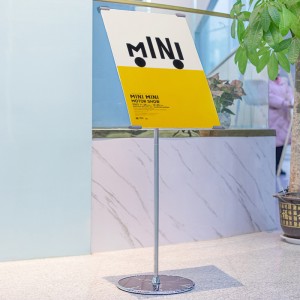 TMJ PP-557 Afișaj ieftin în aer liber Roll Up Banner Frame Publicitate Stand de afișare