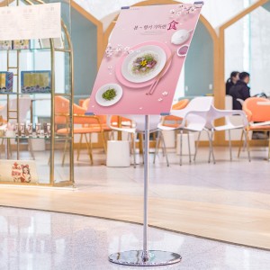 TMJ PP-557 Afișaj ieftin în aer liber Roll Up Banner Frame Publicitate Stand de afișare