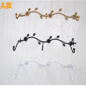 TMJ PP-561 Îmbrăcăminte montate pe perete Rack Haine de oțel Stainless Hang Rack pentru Garments Showroom Afișează