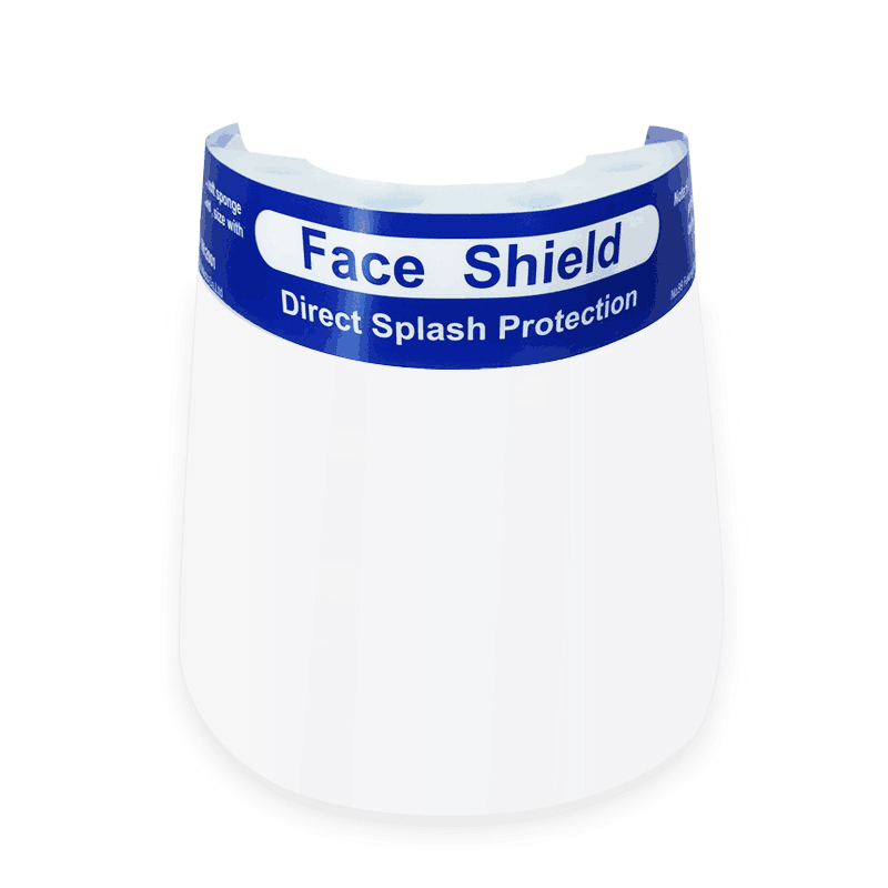 2021 Large Lents Transparent Anti Fog Protective Bubble Face Shield With Elastic Headband