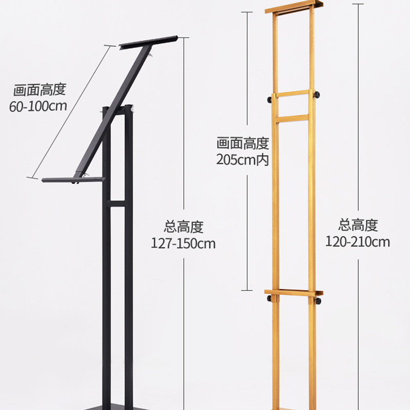 TMJ POP043 China furnizori de înaltă calitate în aer liber dublu față panou poster din plastic A-Frame trotuar Stand Stand